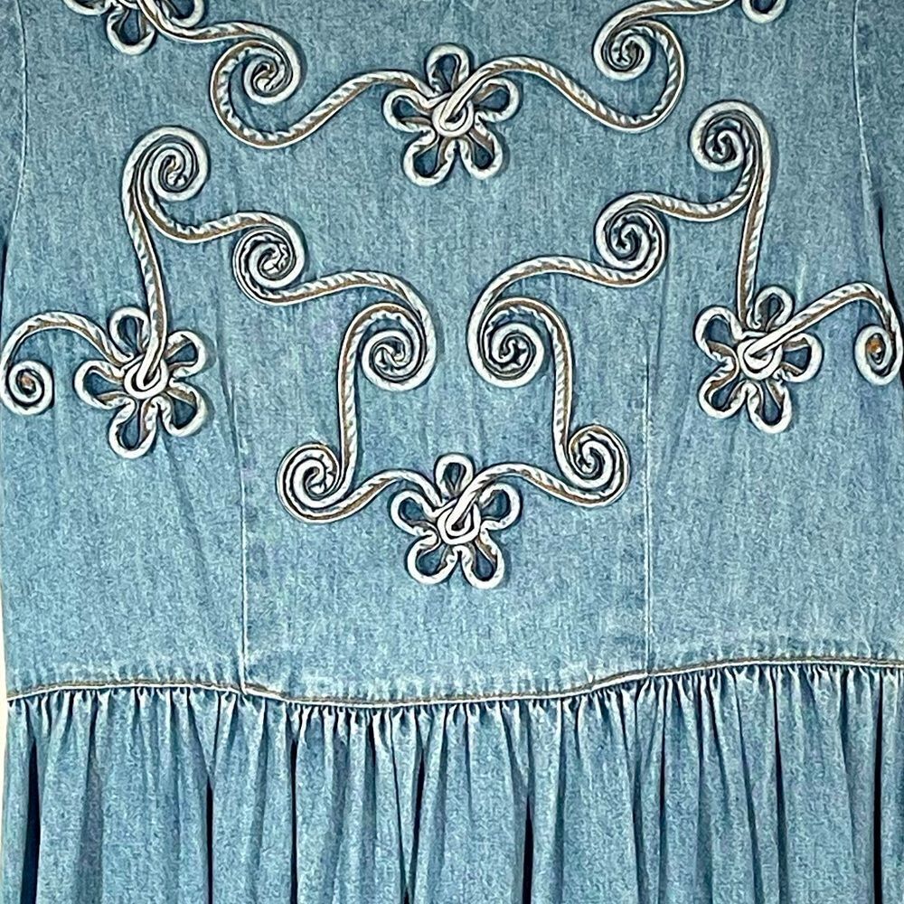 Plaza South Denim Dress Size 8 - Picture 3 of 4